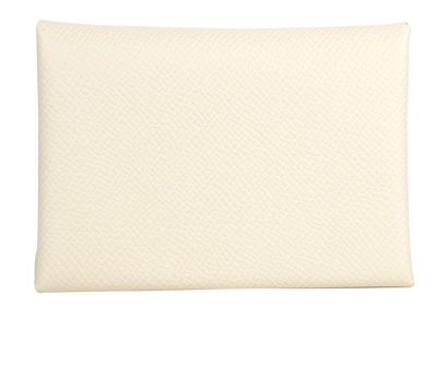 Hermes Calvi Duo Card Holder, front view